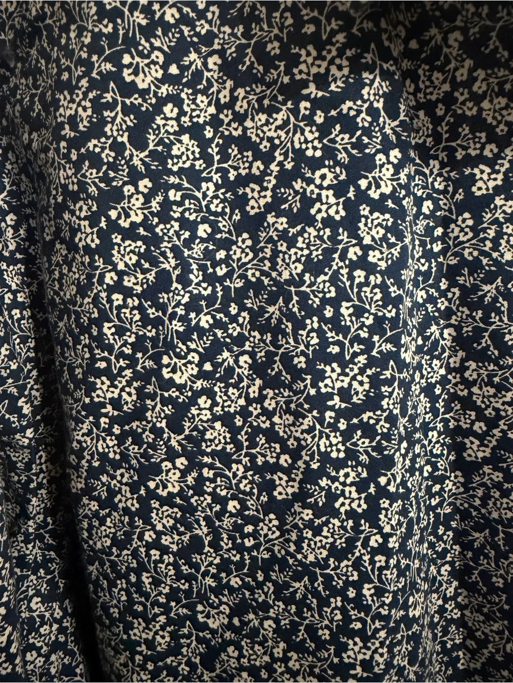 Banana Republic Navy Blue Floral Shirt Jacket